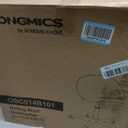 SONGMICS Ergonomic Saddle Stool with Wheels, Rolling Stool, Without backrest