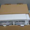 MELUCEE Modern Bathroom Lighting with Clear Glass Shade, 3-Light Black Vanity Light Wall Mount Lamp for Bedroom Vanity Table Bathroom Dressing Table, Brushed Nickel Socket (Patent No.: US D963914 S)