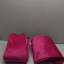 PRIMROSE Full Blackout Hot Pink Velvet Curtains 102 inch Long for Living Room,2 Liner Rod Pocket Back Tab Thermal Window Curtains Room Darkening Heavy Decorative Curtain Drapes for Bedroom