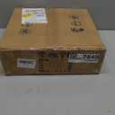 HOXIYA Farmhouse Chandelier, Adjustable Height Pendant Light Fixture, Convertible Semi Flush Mount Ceiling Light, 4 Light Modern Black and Gold Chandeliers for Dining Room Kitchen Foyer Entryway