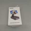 Gifts for Men Women, Phone Stand with Bluetooth Speaker and Charging Function 360 Rotable Angle Adjustable Cell Phone Holder with HD Stereo Sound Fits All Phones,Tablet (Black)