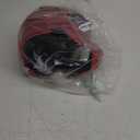 Open/Close Wearable Helmet with Eyes Glowing for Kids and Teens Mask Costume and Role-Play Dress Up (Red-gold)