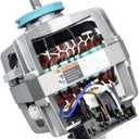 WP279787 Dryer Motor Assembly, Compatible with Whirl-pool Ken-more 27" Dryer, Replaces 279787 661655 8528320 8538320 8538263 8539556 W10250900 AP3094233 PS334287