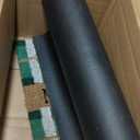 CHICHIC Rectangle Entrance Door Mat Large 24 x 36 Inch Entry Way High Traffic Area Doormat Front Door Rugs Outdoors Heavy Duty Welcome Mat, Non Slip Rubber Back Low Profile for Garage (Blue)