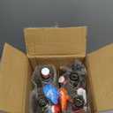 4 Pack [1 Liter / 33 fl. oz.] Swing Top Glass Bottles w/ Airtight Stopper Lids Flip Top Brewing Bottle for Fermentation, Kombucha, Mead, Vinegar, Beer, Kefir, 4 Extra Seals & 2 Pourers