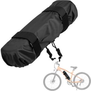Ebike Battery Protective Cover Electric Bicycle Waterproof Battery Bag Anti Mud Dustproof Protection Sleeve Case with Drawstring and Fastening Strap, Ebike Accessories