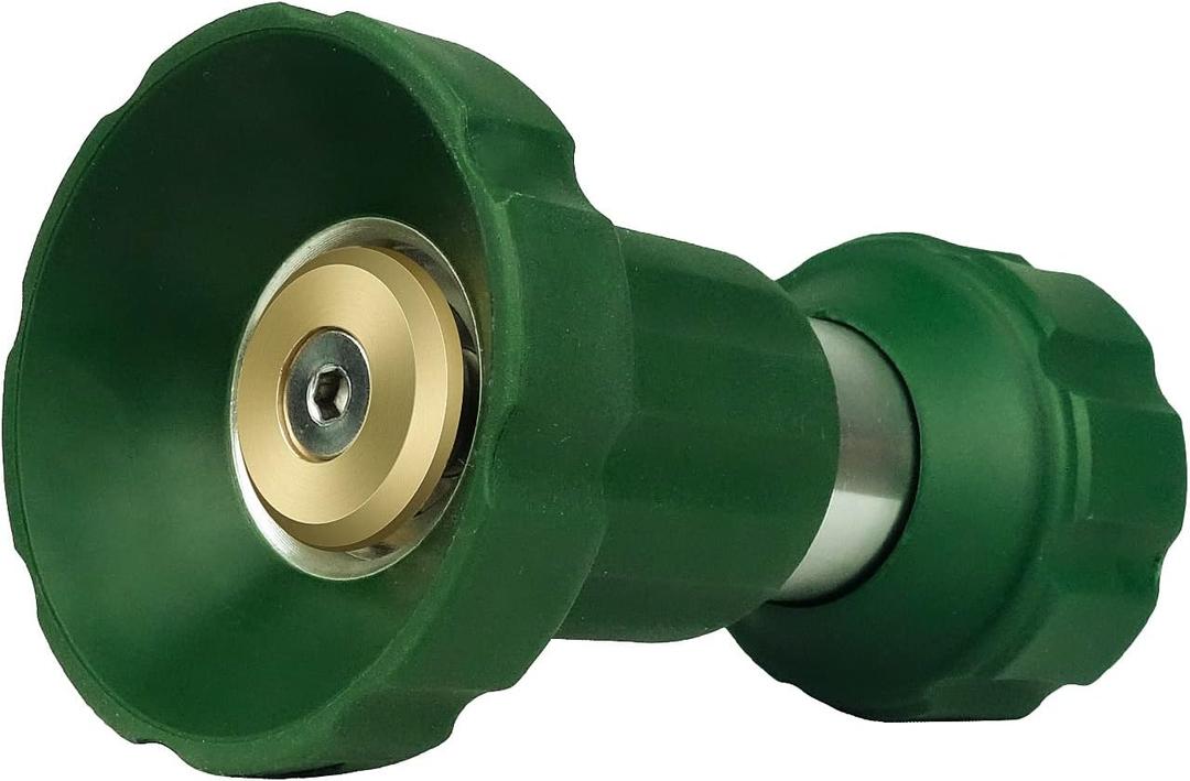 Garden Hose Nozzle Heavy Duty Metal Water Nozzle with Adjustable Watering Patterns High Pressure Hose Nozzle Sprayer, Pefect for Washing and Cleaning