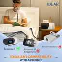 Improved Version Climate Line Air Hose Compatible with Airsense 11 and Aircurve 11 Only, Not for Airsense 10 - IDEAR Reusable 6.5 Foot Hose Replacement Great-Value CPAP Supplies