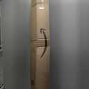 NECAUX 48 Inch Round Clear Table Cover Protector, 1.5mm Thick Upgraded Version, Unshrinkable Non-Slip Waterproof Oil Proof Plastic Tableware for Dining, Coffee and Living Room