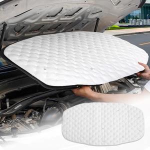 Self-Adhesive Sound Proof Padding for Ford Explorer 2020-2023 Waterproof Car Hood Heatproof Foam Deadener White (2020-2022 Ford Explorer)