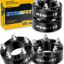 dynofit 2 inch 5x4.5 Wheel Spacers for XJ KJ KK TJ ZJ KJ KK, 80.5mm Hub Bore, 1/2"-20 Thread Pitch 5x114.3 Forged Spacer for Cherokee Explorer Wrangler Mustang Liberty Grand Cherokee Falcon