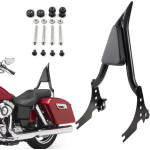 Sissy Bar for Harley Sportster 2004-2023, 13" Detachable Passenger Backrest for Sportster XL 883 1200 Iron 883 1200 Forty Eight Seventy Two (Black)