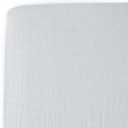Little Unicorn Premium Crib Sheet | Breathable & Super-Soft Muslin Fabric (White)