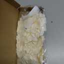 uxcell 3 Pcs Peony Flowers Hair Clip, 4.7 Inch Artificial Fabric Head Flower for Women Hair Pins Corsage DIY Crafts Clothing Wedding Birthday Party, Deep White