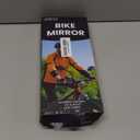 Bike Mirror Handlebar Mount Adjustable, Bike Mirrors for Ebike Bicycle Mirrors for Handlebars with Scratch Resistant Glass, Bike Rear View Mirror for Scooter, Motorcycle, Bike Accessory Left