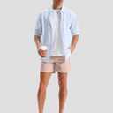 Pudolla Men's Casual Shorts 7/9 Inch Golf Shorts Stretch Dress Work Shorts for Men with 4 Pockets Quick Dry Lightweight