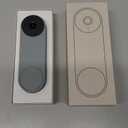 Google Nest Doorbell (Wired, 3rd Gen) - 2K Video and Gemini, Live View, Night Vision, 2-Way Audio - Works with Google Home - 2025 Model - Hazel