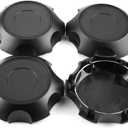 Wheel Center Cap 2005-2024 for TRD Tacoma FJ Cruiser 4Runner Rim Hubcap PTR20-35111, 4 pcs, Matte Black, Fits 6 Spoke 17" Wheel