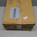 5 Pack Stackable Closet Storage Basket - Stackable Storage Bins, Multifunctional & Foldable Closet Organizer Waterproof, Wardrobe Cupboard Space-Saving Hat Storage Drawer Organizer, White