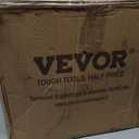 VEVOR Saddle Stool with Wheels, 450 LBS Weight Capacity Ergonomic Rolling Stool, Height Adjustable Thickened PU Leather Swivel Saddle Chair for Salon, Spa, Massage, Tattoo, Clinic, Black