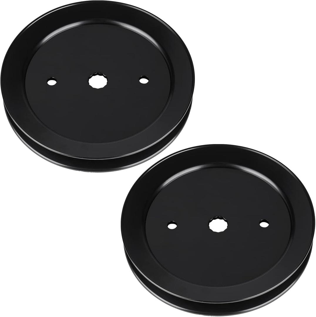 197473 Spindle Pulley Replaces for Husqvarna 195945 197473 532195945 532197473 Ariens 21546446 AYP 197473 for 42" 46" 2146XLS 2246LS 2346XLS CT153 CT154 CTH163T CTH164T CTH173 (1 Pack)