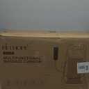 Shiatsu Neck and Back Massager with Heat, 4D Kneading Back Massager for Pain Relief Deep Tissue, Comfortable Back Massage for Chair, Massage Mat for Home Office, Gifts for Christmas Women Men Parents (Black)