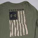 Under Armour Men's Freedom By Land T-Shirt,Green,5XL