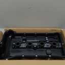 MITZONE Valve Cover with Gasket Compatible with 2007-2020 Dodge Journey Caliber Avenger Jeep Compass Patrio Chrysler Sebring 200 1.8L 2.0L 2.4L (black)