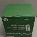 Premium Waterproof Mattress Protector King Size, Breathable Bed Cover 3D Air Fabric Cooling Mattress Pad Cover Smooth Soft Noiseless Washable, 8''-21'' Deep Pocket (White)