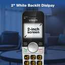 VTech VG232 DECT 6.0 Cordless Phone with Answering Machine, 1 Handset Large Backlit Display, Big Buttons, Full-Duplex Speakerphone, Caller ID