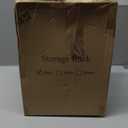 SAYZH Fruit Basket Kitchen Pantry Organizers and Storage - Wooden Top Table, Stackable Metal Wire Basket Stand Cart for Fruit Vegetable Snacks Onion Potato Organization (Black, 5 Tiers)