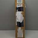 Amazon Basics 1/4 Inch Thick TPE Exercise Yoga Mat with Carrying Strap (Black)