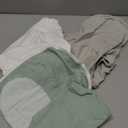 3-Pack Organic Baby Swaddle Sleep Sacks - Swaddles for Newborns, Infant 0-3 Months, Baby Girls, Boys, Soft & Snug Newborn Sleep Sack, Nursery Swaddling Blankets (Sage)