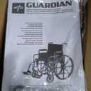 22" Bariatric Wheelchair, Removable Desk-Length Armrests and Swing-Away Foot Rests