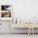 canvas wall art Oak Walking Path framed Wall Art - 8x10-inch frame artwork wall decor, Unknown Journey Earth Road Printed Wall decoration Living Room, bedroom, Office Gallery Gift Set 1 (abstract)