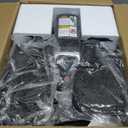 Under Desk Elliptical Machine, Electric Elliptical Leg Exerciser for Senior, Quiet and Compact Electric Seated Pedal Exerciser for Home with Display Monitor, Remote Control and 12 Adjustable Speeds