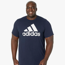 Adidas Men's Basic Badge Of Sport Tee (Medium)