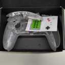 EXtremeRate Full Set Shell with Buttons Touchpad Compatible with p s 5 Edge Controller, Glow in Dark - Green Replacement Decorative Trim Shell Front Back Plates Compatible with p s 5 Edge Controller