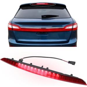 FA1Z13A613AB Third Brake Light Assembly Compatible with Lincoln MKX 2016 2017 2018 3rd Brake Light LED High Mount Stop Light Lamp with Harness Replace# FA1Z-13A613-AB Rear Center Brake Light
