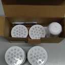 MARRIOTTO Water Filter Replacement for LS Home & GLACIER FRESH Glass Pitcher 7 Cup/Plastic Pitcher, 1 Membrane Micro Filter and 6 Activated Carbon + Ion Exchange Filter