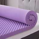 1.5 Inch Egg Crate Memory Foam Mattress Topper Queen Size, Soft Mattress Pad for Back Pain Relief, Bed Topper, CertiPUR-US Certified 79"x59" Queen 