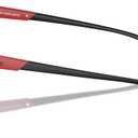 ARNETTE Men's An7238 K8 Square Prescription Eyewear Frames (Matte Black/Demo Lens)