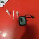 for Google Pixel Buds Pro/Pro 2 Case Cover with Lock Clip & Cleaner Pen 2022/2024, Shockproof Protective Hard Shell Skin with Carabiner Men Women - Black/Green