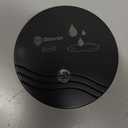 Geevon 4 Pack Water Leak Detectors, 100dB Water Sensor Alarms Flood Detector for Basements, Bathrooms, Laundry Rooms, Kitchens, Garages, and Attics, Water Alarms Battery-Operated (Battery Included) (Black)