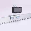 Galvanized Gear Steel Gate Rack for Sliding Gate Opener Including Installation Screws 4 Meters(13.12 feet)