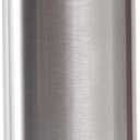 Stainless Steel Thermal Bottle for Hot and Cold Drinks Travel Coffee Mug with Cup Water Flask Vacuum Insulated Tumbler 17 oz/500ml (Silver）