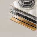 Suction Cup Towel Rack Wall-Mounted Towel Bar No Drilling Rustproof Holder Self Adhesive Hanger for Bathroom Kitchen RV Wall Shower Bath Clear White (16inch)