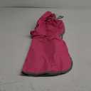 SlowTon Dog Raincoat, Adjustable Dog Rain Jacket Clear Hooded Double Layer, Waterproof Poncho with Reflective Strip Straps and Storage Pocket for Small Medium Large Dogs Puppies(FU L)