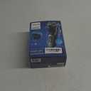 Philips Norelco Shaver 3900 Series, Wet and Dry Electric Shaver, P-Cap, Travel Pouch, Charging Stand, Storm Blue, Model S3341/92 (Silver New)