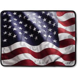 FlexiKold American Flag Gel Ice Pack (Standard Large: 10.5" x 14.5") Ice Packs for Injuries Reusable, Back, Shoulder and Knee Pain Relief, After Surgery - 6300-COLDUSA by NatraCure